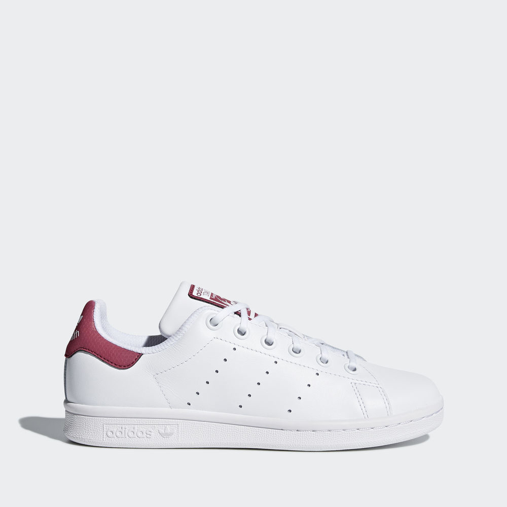 Adidas Stan Smith - Originals για κοριτσια - Ασπρα/Ασπρα/Ασπρα,Μέγεθος: EU 27 – 39 1/3 (624ISNHE)